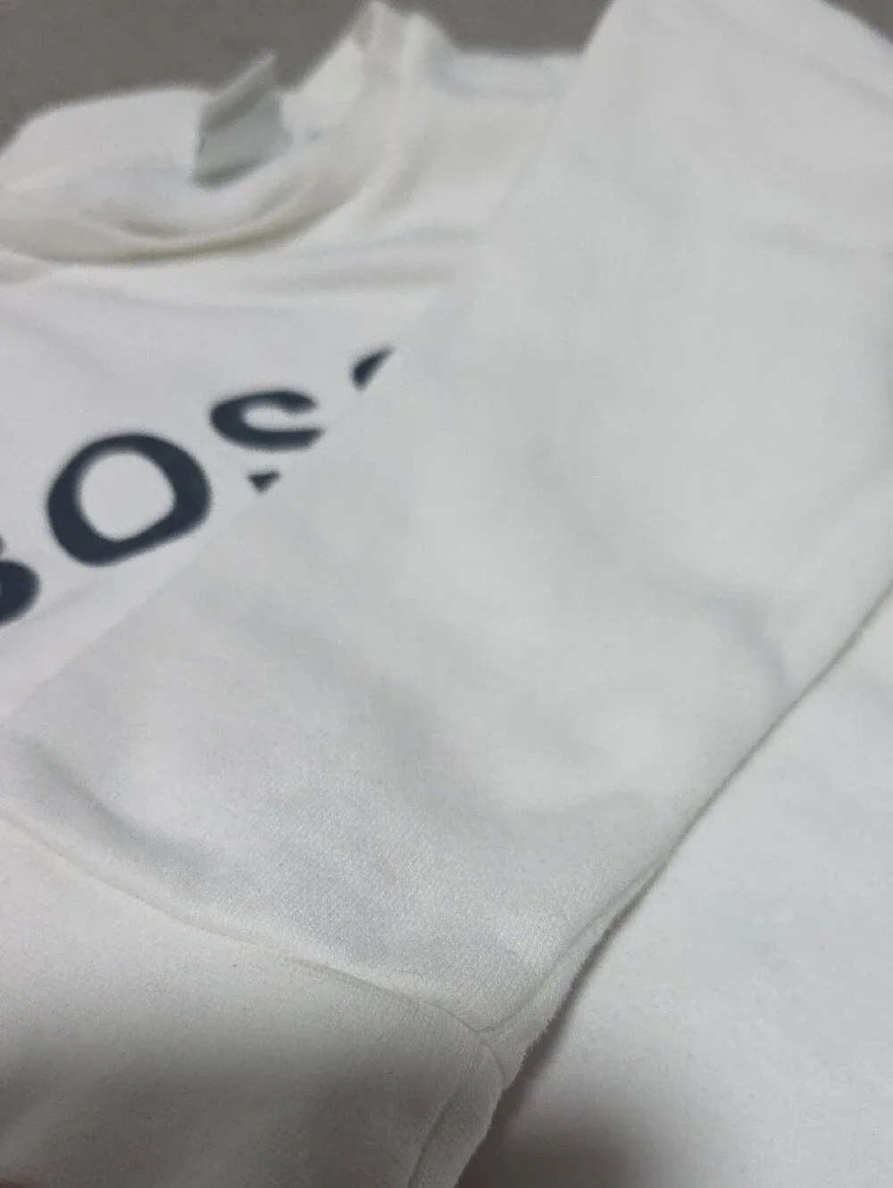 BOSS White Kids Sweatshirt & Joggers Set